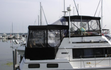 photo of custom boat enclosure